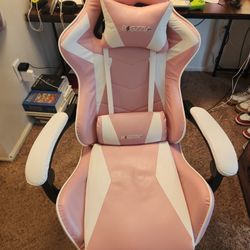 Pink Gamer Chair