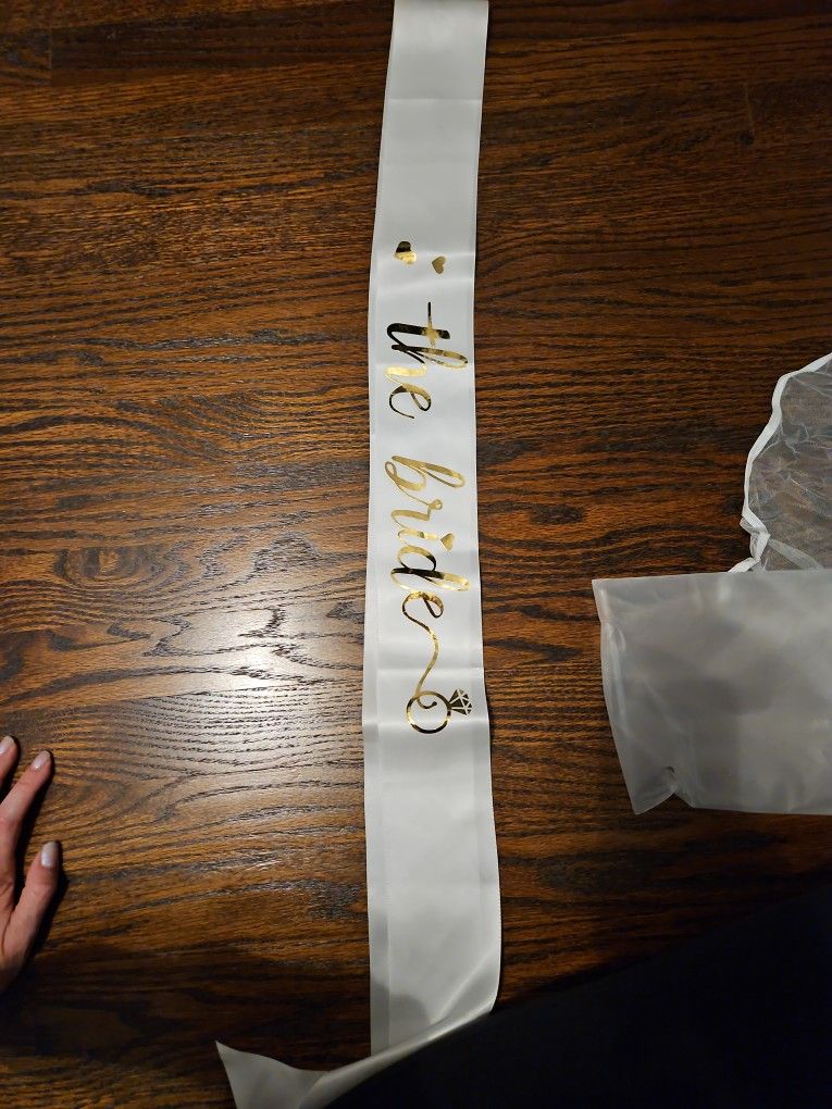 Bride To Be Sash