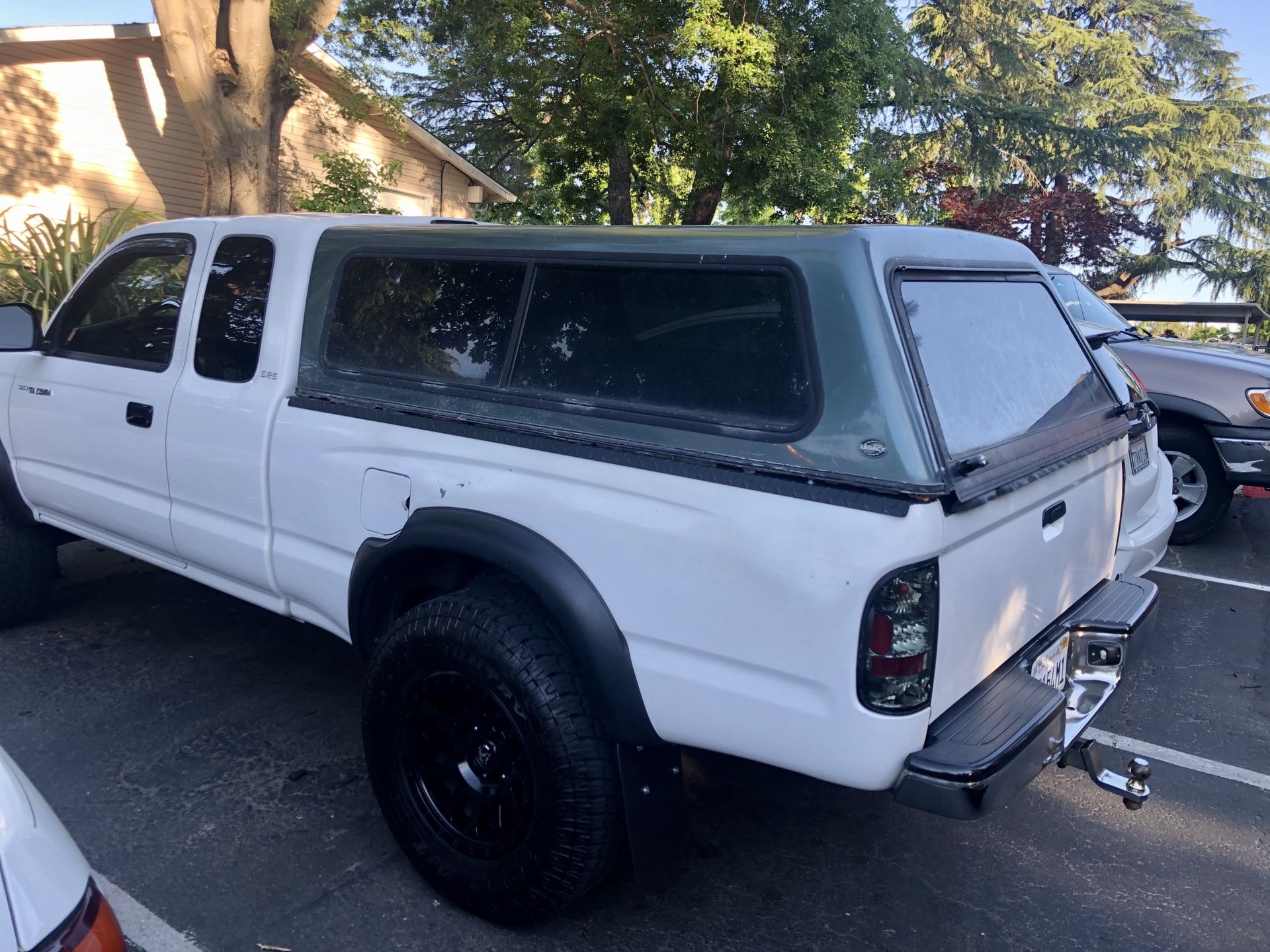 Black Camper Shell for Tacoma