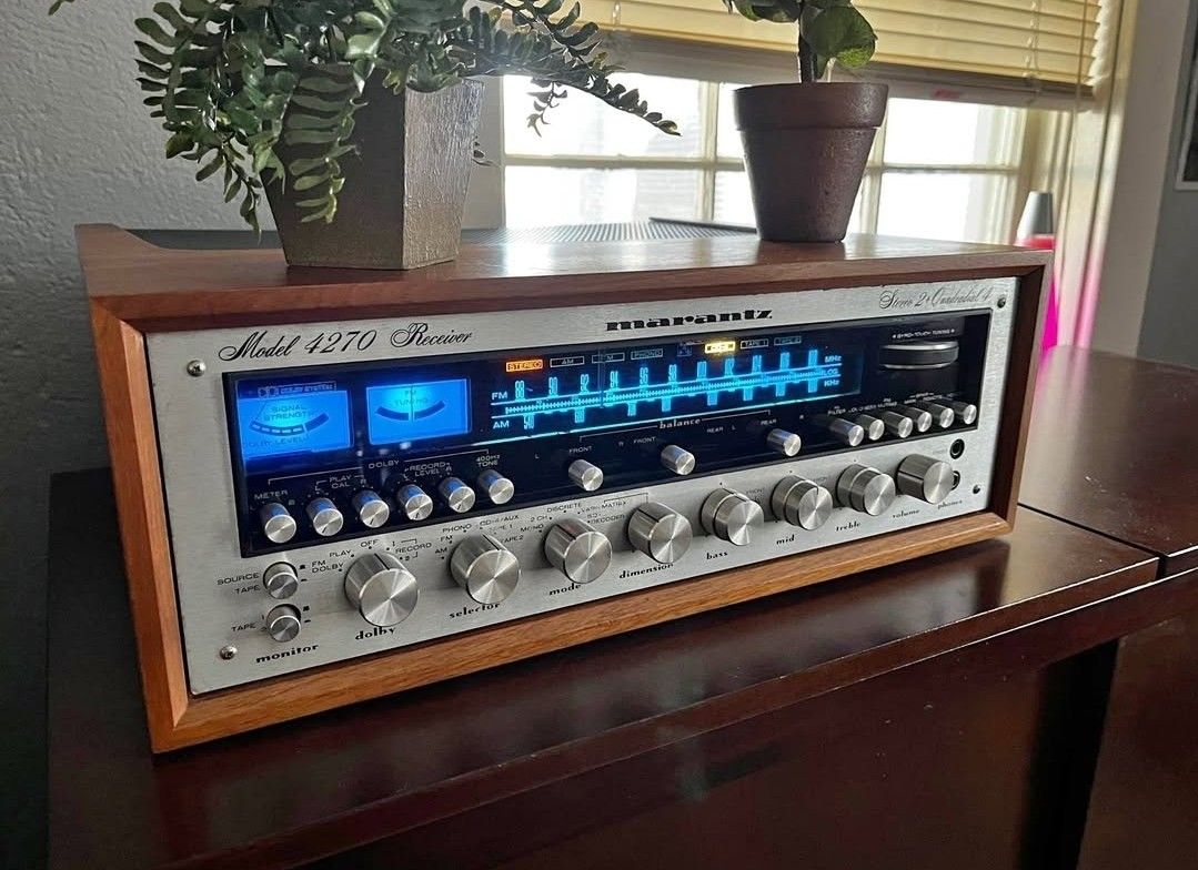 Marantz 4270 w Case and Black Faceplate