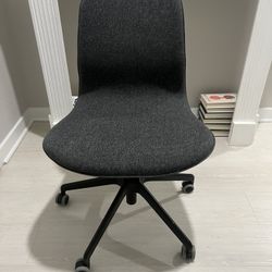 IKEA LÅNGFJÄLL Gunnared dark Gray/Black Frame Conference Chair