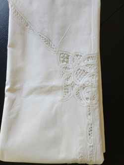Battemburg tablecloth