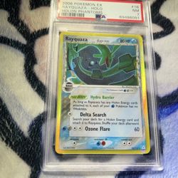 Rayquaza - (Delta Species) 16/110 Holon Phantoms Holo PSA 7