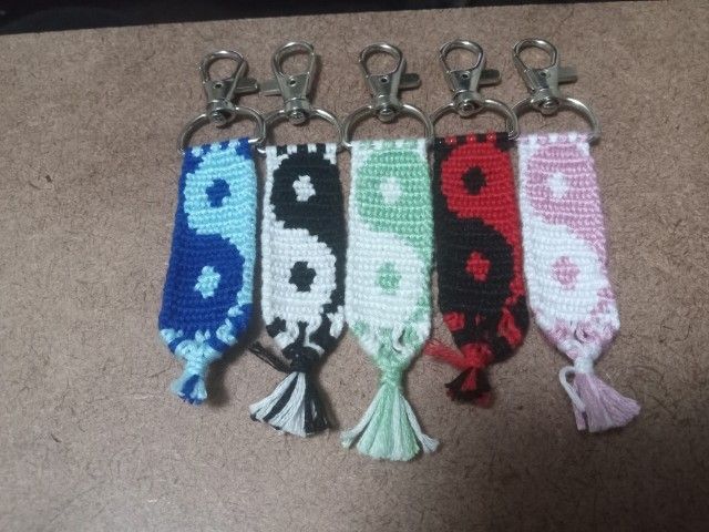 Friendship Bracelet Keychains