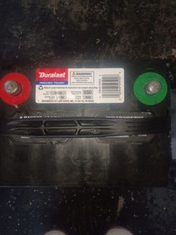 DURALAST CAR BATTERY
