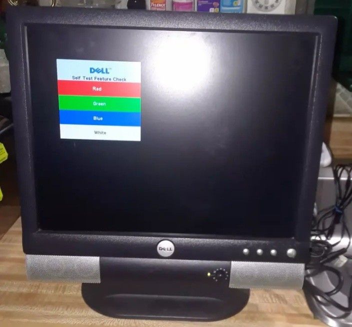 14" Dell Computer Monitor In Good Condition, 40.