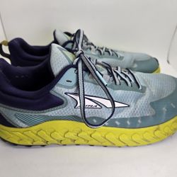 Altra Outroad 2 Trail Shoes Women's 11 Blue Running Hiking Zero Drop Sneakers