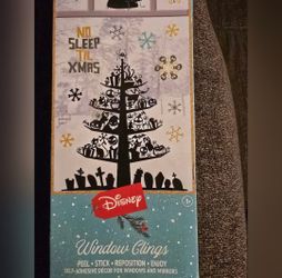 Nightmare Before Christmas Window Decor