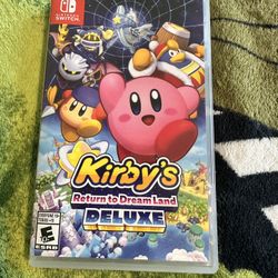 Nintendo Switch KIRBYS DELUXE game