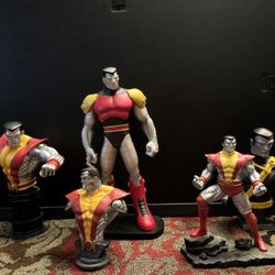 X-Men Colossus Bust & Statue Lot Evolution, Bowen, Diamond, Corgi, Kotobukiya