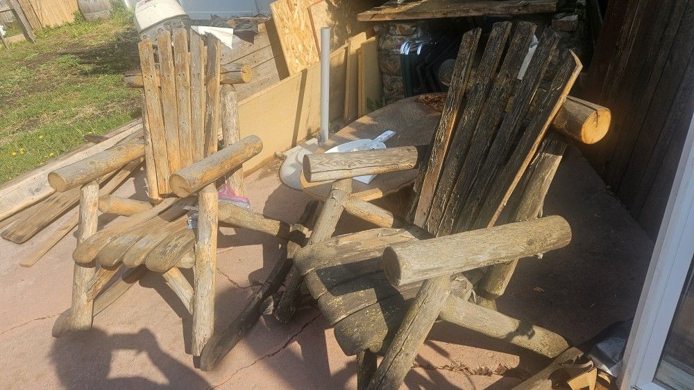 Wooden Rocking Chairs