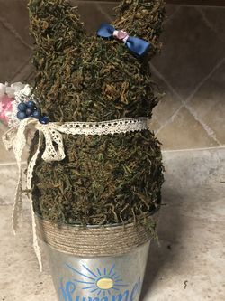 Bunny Topiary