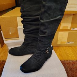 Earthies Chara Knee-high Boots Size 7.5