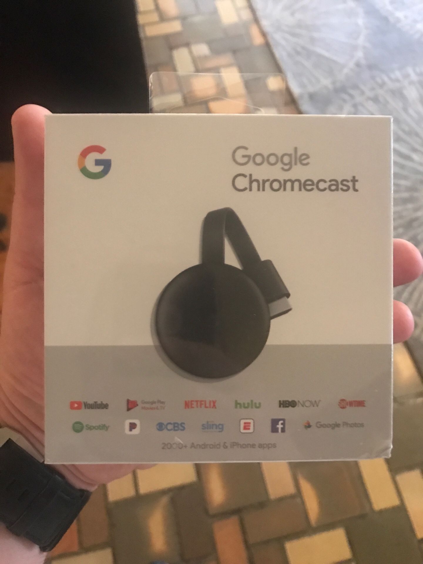 Chromecast new sealed price is firm