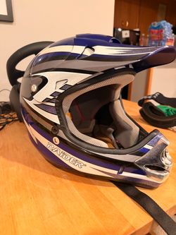 Raider Motocross Helmet Size Large