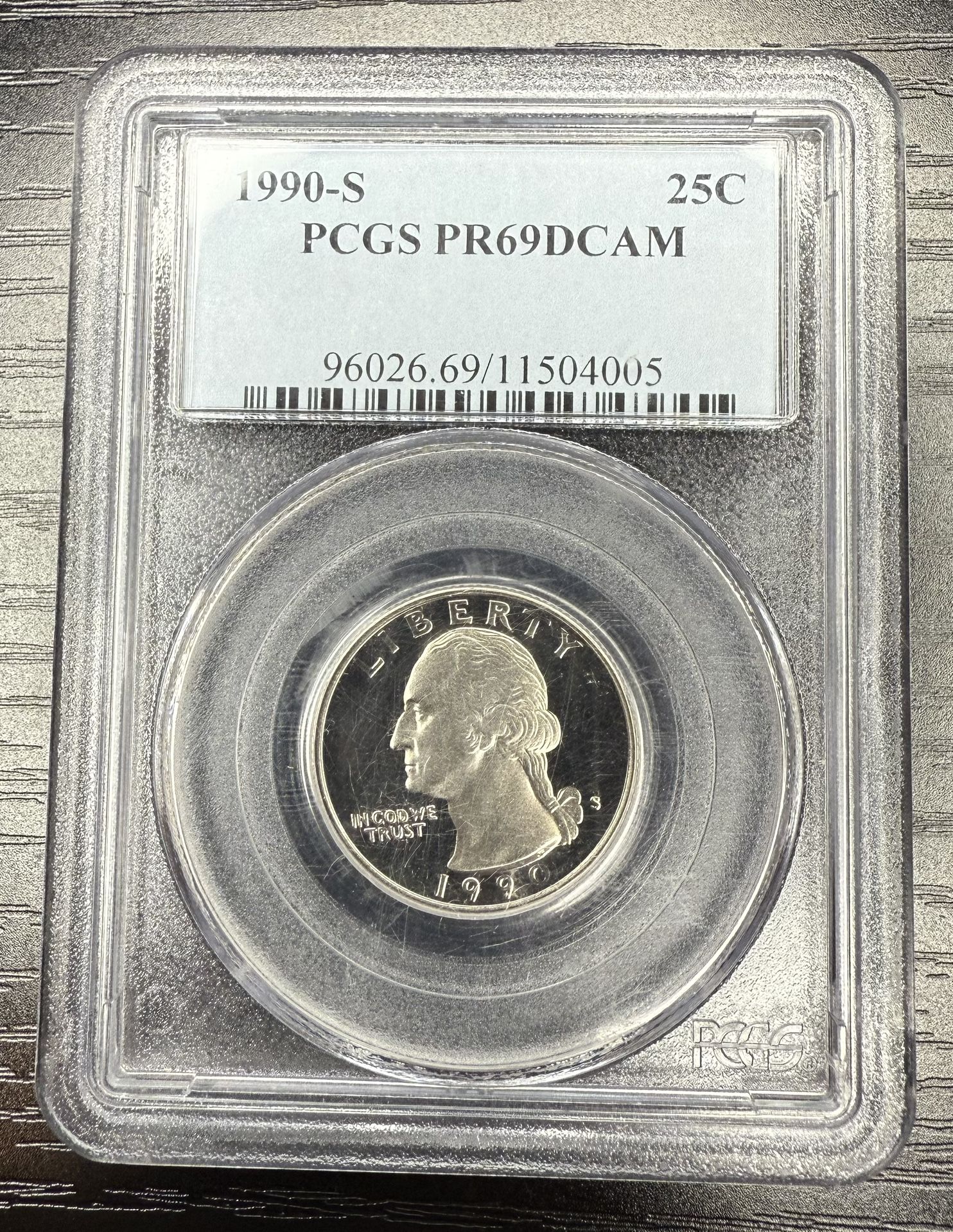 1990-S Washington Quarter! PR 69 DCAM