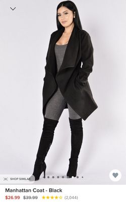 Manhattan Coat Fashion Nova