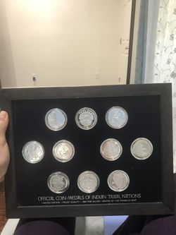 Official coin-medals of Indian tribal nations
