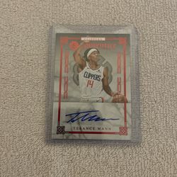 2019-20 Chronicles Terrance Mann Auto