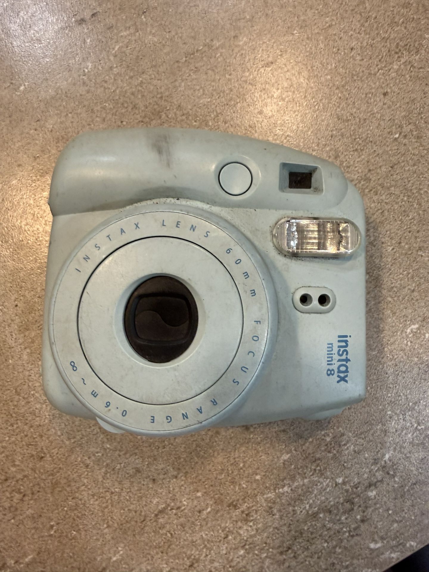 Fujifilm Instax Mini 8 – Blue – For Parts or Repair – Untested