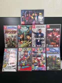 Nintendo Switch Games Bundle – 9 Titles