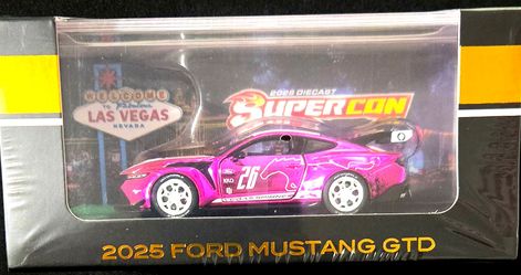 SuperCon x KiloWheelz 2025 Mustang GTD Pink */400*