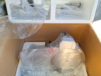 Meat Slicer,Commercial Meat Slicer,240W Frozen Meat Cheese Deli Slicer,10 inch Electric Food Slicer,Easy to Clean,Low Noises, Home Use and for Commerc