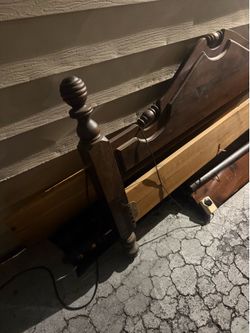 King size bed frame