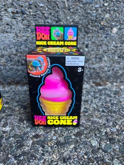 Needoh nice cream cone in pink