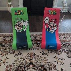Set Of 2 Super Mario Rocker Gaming Chairs