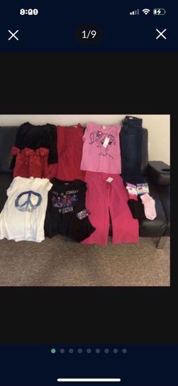 Girl size 7 x small and small