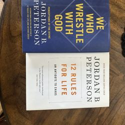 Jordan Peterson Books - Like new