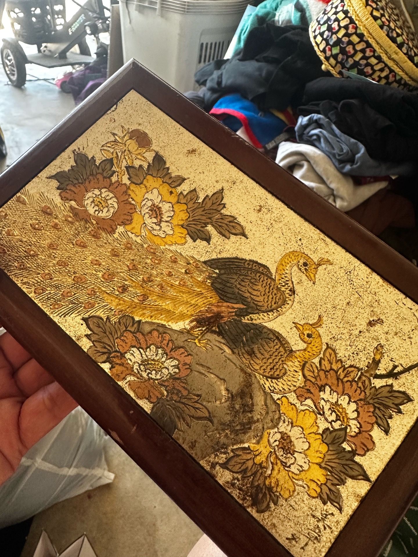 Vintage Japanese jewelry box