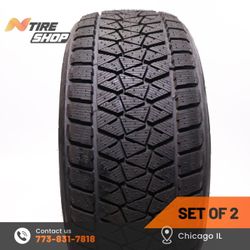 Pair of 2 New Winter  275/40R20  106T  Bridgestone  Blizzak DM-V2
