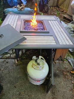 Outdoor gas fire pit 120 OBO
