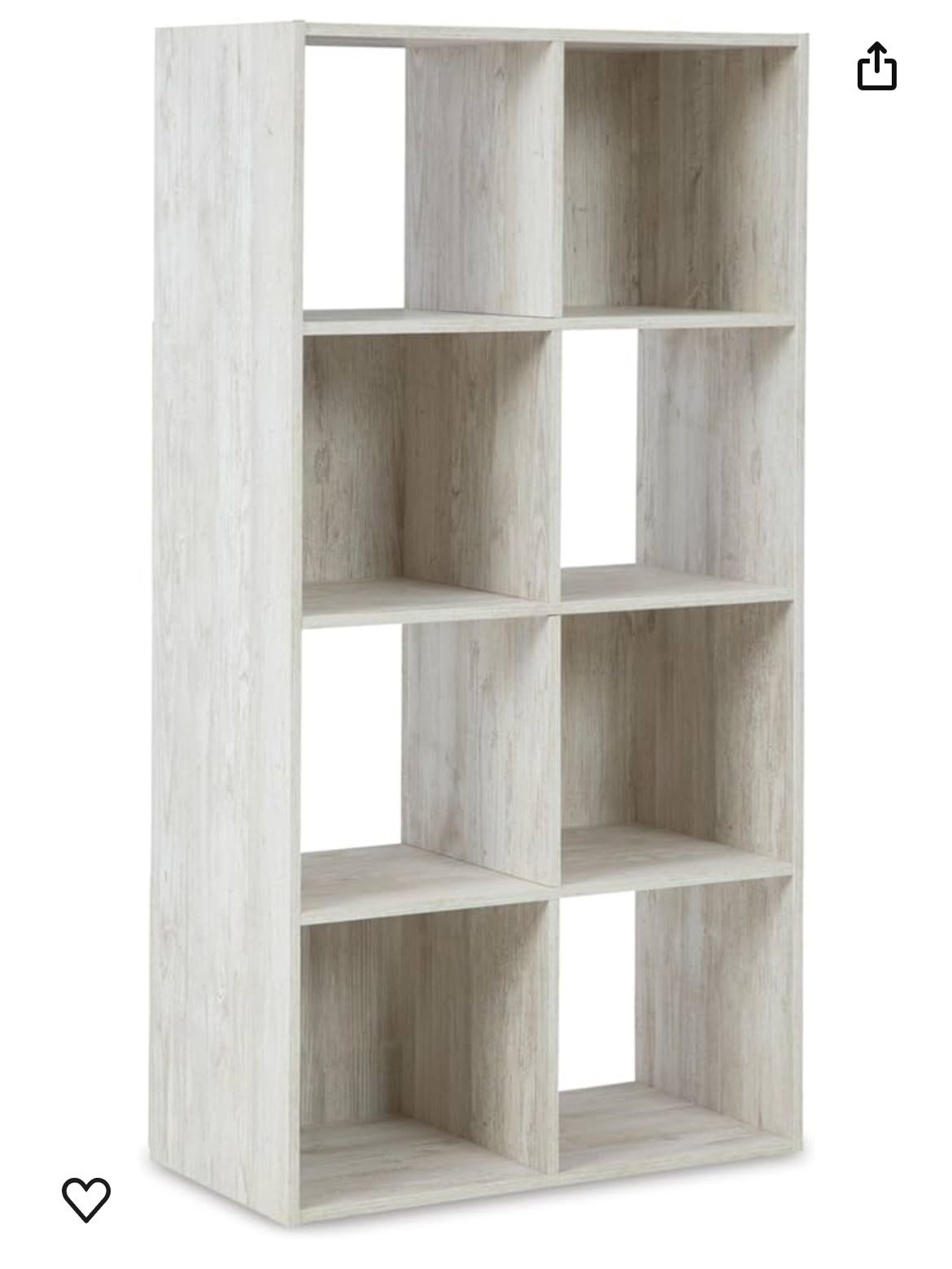 Whitewash Bookcase 2 Available