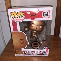 Funko pop basketball Chicago bulls Michael Jordan hobbiestock exclusive