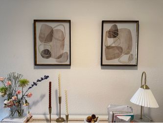 Two picture frames