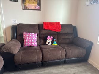 Brown couch