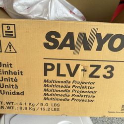 1280x720p  Projector And 7ft Screen