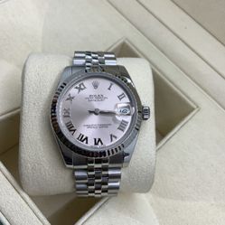 Rolex Datejust 31MM Stainless Steel Jubilee Bracelet With Fluted Bezel 178274, Watch And Box Only 