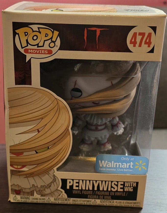 Funko Pop IT Pennywise With Wig
