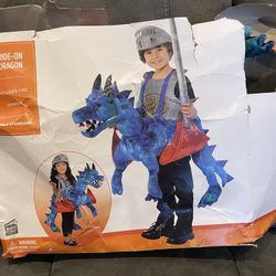 Ride-On Dragon Kids Costume