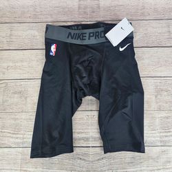Nike Pro NBA Team Issued Compression Shorts Men's MED Tall NWT DN1541-010 Black