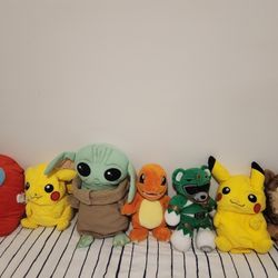 Peluches 5 Dollar Each
