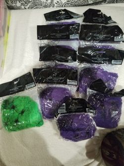 Happy Halloween ~ Colorful Spider Webs ~ $1 Each