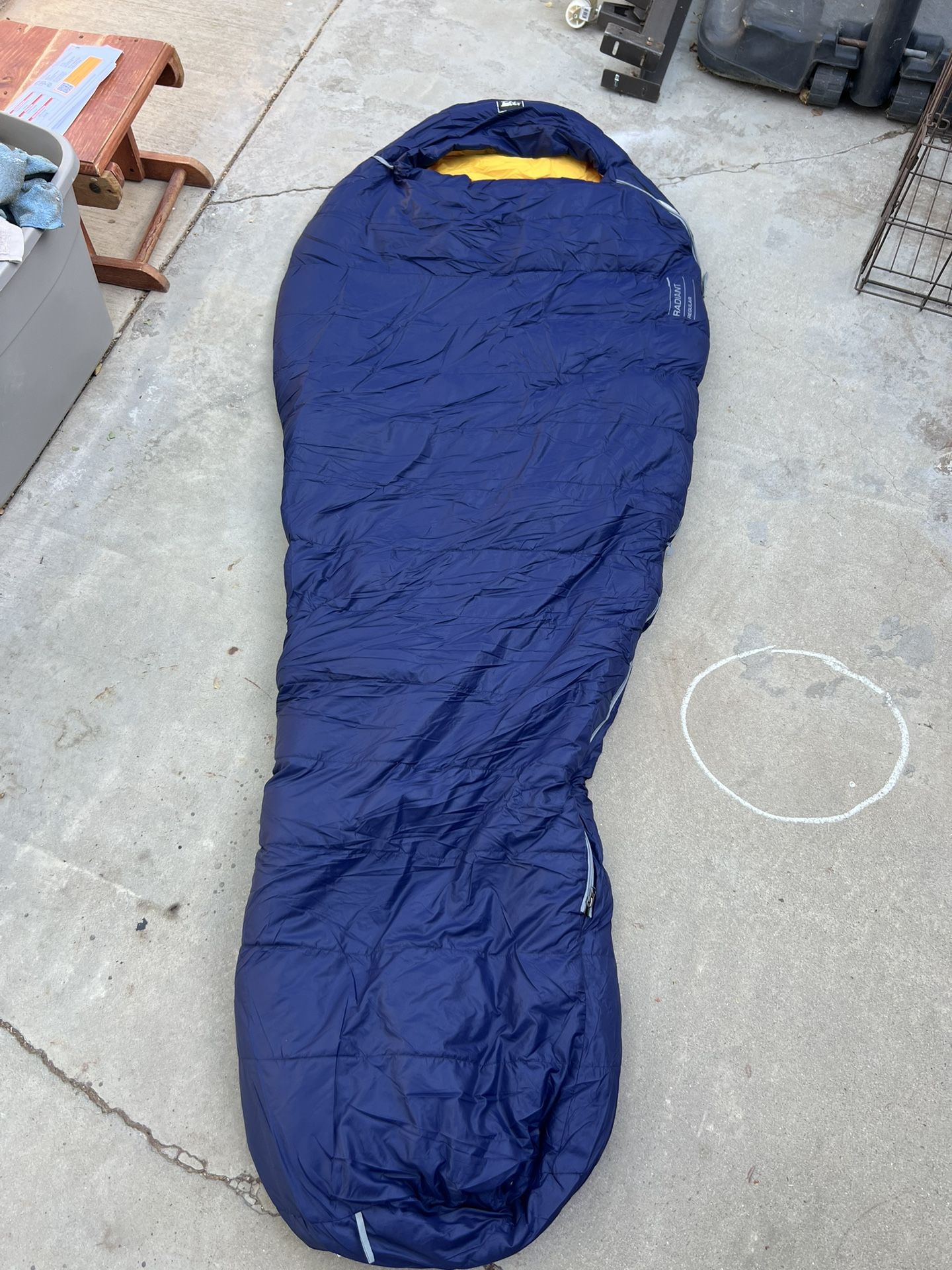 REI Duck down (80%) Sleeping Bag (Left Side Open)