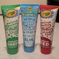 Crayola Bathtub Finger Paint Soap