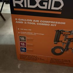 Rigid Compressor With 3 Nailers
