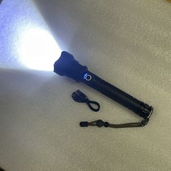 70000 Lumens Super Bright Rechargeable LED Flashlight